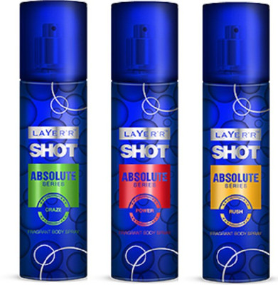 

Layer'r Shot Absolute Craze, Power, Rush Combo Set(Set of 3)