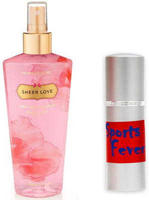 

Victoria's secret Pure Sheer love and Sports Fever Combo Set(Set of 2)