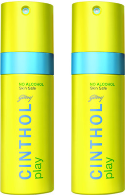 

Cinthol Deo Spray - Play Combo Set(Set of 2)