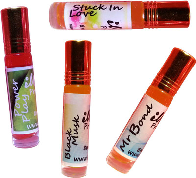 

Iwill Non Alcoholic Perfumes Floral Attar Fancy Ittar 32 ml Combo Set(Set of 4)