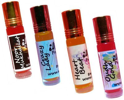 

Iwill Non Alcoholic Perfumes Floral Attar Fancy Ittar 32 ml Combo Set(Set of 4)