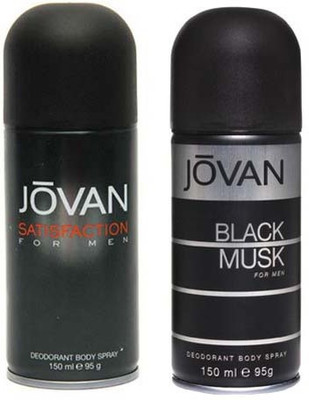 

Jovan Satisfaction and Black Musk Combo Set(Set of 2)
