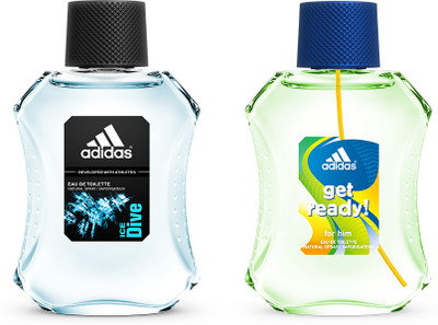 

Adidas Get Ready & Ice Dive Gift Set Combo Set(Set of 2)