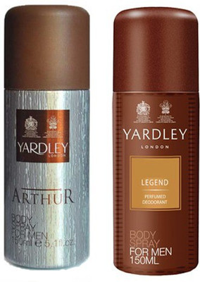 

Yardley london Arthur and Legend Combo Set(Set of 2)