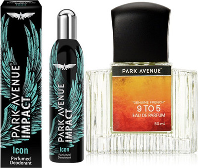 

Park avenue Icon Deodorant ,9 to 5 EDP Combo Set(Set of 2)