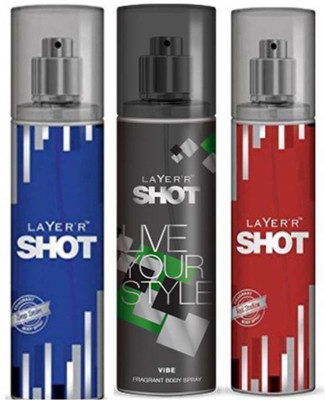 

Layer shot and live ur style combo Gift Set Combo Set