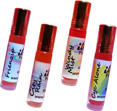 

Iwill Non Alcoholic Perfumes Floral Attar Fancy Ittar 32 ml Combo Set(Set of 4)