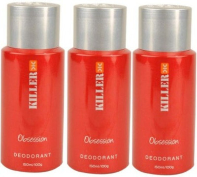

Killer Obsession Deodorant Combo Set(Set of 3)