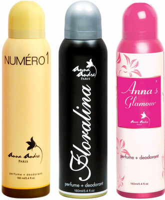 

Anna andre paris Numero 1, Floralina & Anna's Glamour Combo Set(Set of 3)