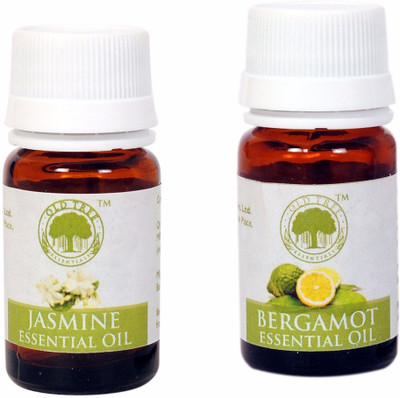 

Old tree Jasmine and Bergamot essential oil Combo Set(Set of 2)