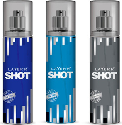 

Layer'r Power Play, Blue Blaze, Deep Desire Combo Set(Set of 3)