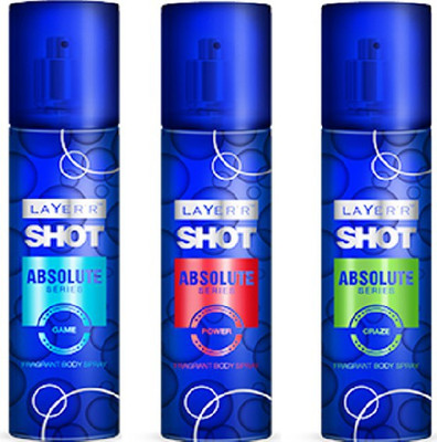 

Layer'r Shot Absolute Power, Game, Craze Combo Set(Set of 3)