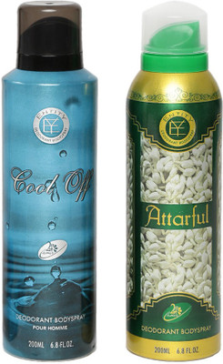 

York Cool Off & Attarful Deodorant Combo Set(Set of 1)