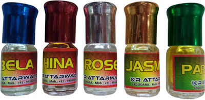 

Kr attarwala Natural Attars Gift Set Combo Set(Set of 5)