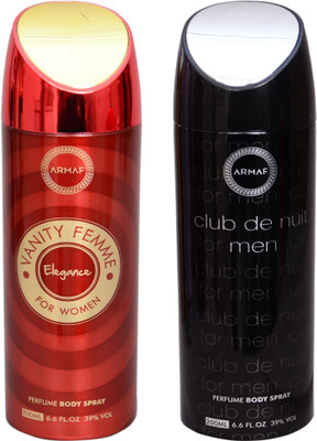 

Armaf ELEGANCE CLUB DE NUIT HOMME Combo Set(Set of 2)