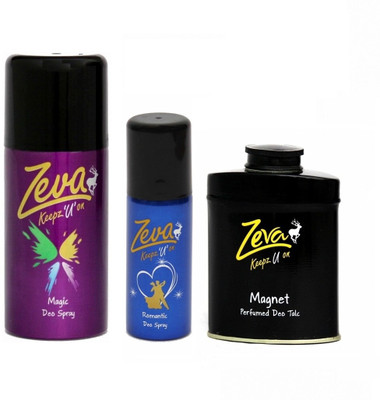 

Zeva keepz u on Zeva deospray Men & women bodyspray unisex gift set Gift Set Combo Set(Set of 3)