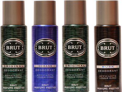

Brut Original,Musk,Oceans Combo Set(Set of 4)