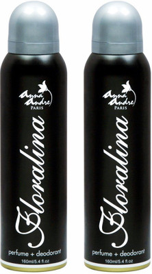 

Anna andre paris Set of 2 Floralina Deodorants Combo Set(Set of 2)