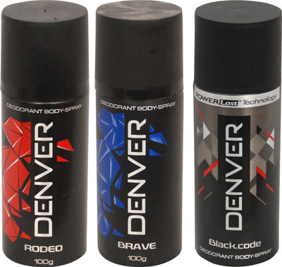 

Denver Ro Deo,Brave,Black Code Combo Set(Set of 3)
