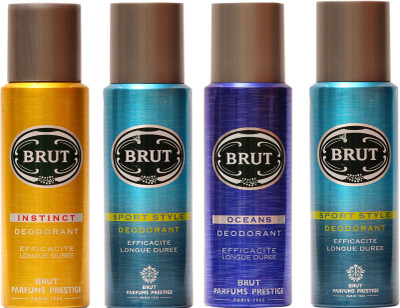 

Brut Sports,Oceans,Instinct Combo Set(Set of 4)