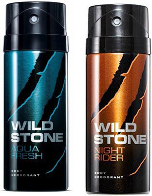 

Wild stone Aqua Fresh And Night Rider Combo Set(Set of 2)
