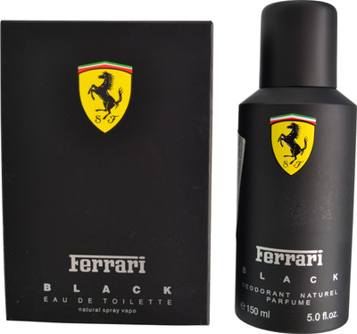 

Ferrari Ferrari Black edt 125ml men + deo 150ml Gift Set(Set of 2)