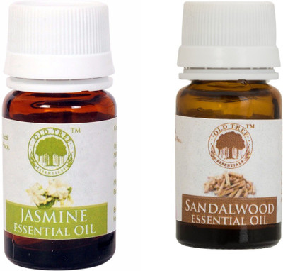 

Old tree Jasmine and Sandalwood Essential Oil Combo Set(Set of 2)