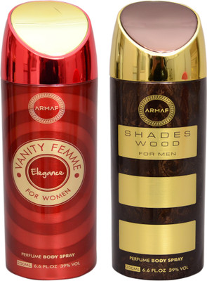 

Armaf ELEGANCE SHADES WOOD HOMME Combo Set(Set of 2)