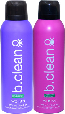 

United Colors Of Benetton CLEAN PURPLE WOMAN , CLEAN PINK WOMAN Combo Set