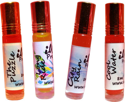 

Iwill Non Alcoholic Perfumes Floral Attar Fancy Ittar 32 ml Combo Set(Set of 4)