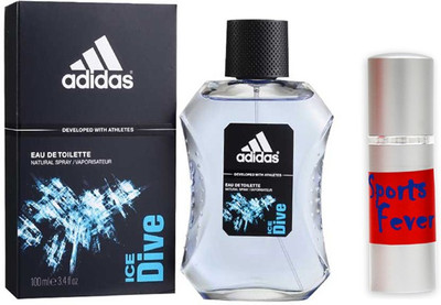 

Adidas Ice Dive Perfume And Sports Fever Combo Set(Set of 2)