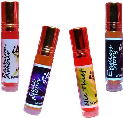 

Iwill Non Alcoholic Perfumes Floral Attar Fancy Ittar 32 ml Combo Set(Set of 4)