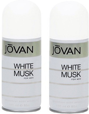 Jovan White Musk and White Musk Combo Set(Set of 2)