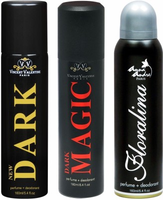 

Vincent valentine paris Dark, Dark Magic & Floralina Combo Set(Set of 3)