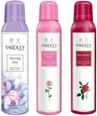 Yardley London Deodorants combo No-32 Combo Set(Set of 3)