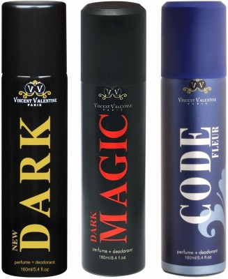 

Vincent valentine paris Dark, Dark Magic & Code Fleur Combo Set(Set of 3)