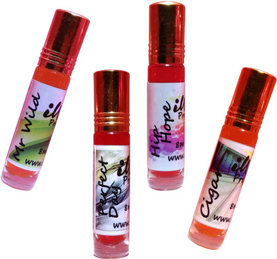 

Iwill Non Alcoholic Perfumes Floral Attar Fancy Ittar 32 ml Combo Set(Set of 4)