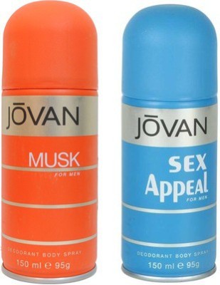 Flipkart - Jovan Musk and Sex Appeal Combo Set(Set of 2)