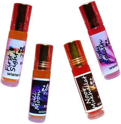 

Iwill Non Alcoholic Perfumes Floral Attar Fancy Ittar 32 ml Combo Set(Set of 4)