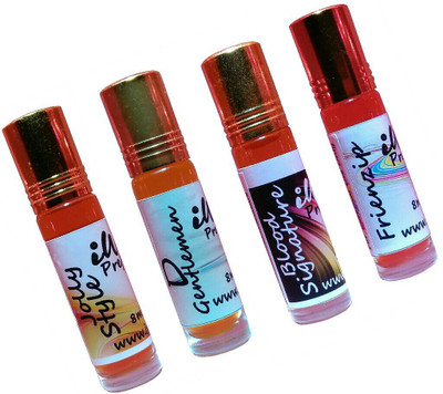 

Iwill Non Alcoholic Perfumes Floral Attar Fancy Ittar 32 ml Combo Set(Set of 4)