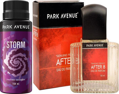 

Park avenue After 8 EDP , Storm Deodorant Combo Set(Set of 2)
