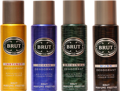 

Brut Instinct,Oceans,Original,Musk Combo Set(Set of 4)