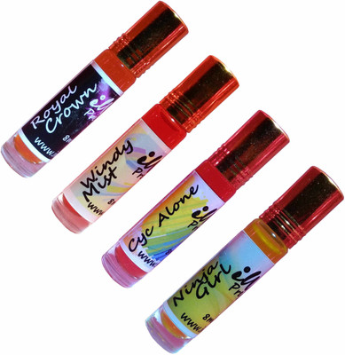 

Iwill Non Alcoholic Perfumes Floral Attar Fancy Ittar 32 ml Combo Set(Set of 4)