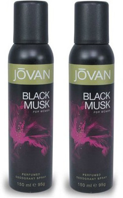 Jovan Black Musk Combo Set(Set of 2)