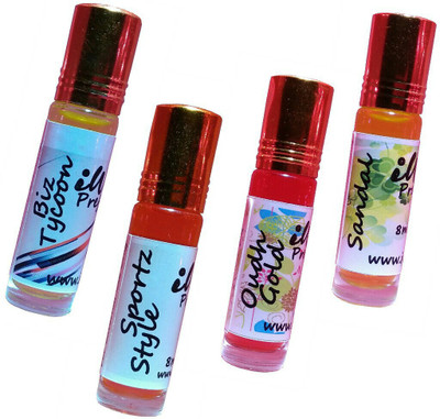 

Iwill Non Alcoholic Perfumes Floral Attar Fancy Ittar 32 ml Combo Set(Set of 4)