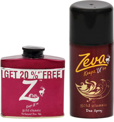 

Zeva Keepz U On deodorant bodyspray For women ladies unisex Gift set Combo Set(Set of 2)