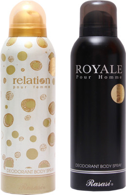 

Rasasi Relation Women::Royale Men Combo Set(Set of 2)