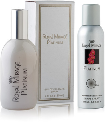 

Royal Mirage Classic - Platinum4 Fl Oz Gift Set Combo Set(Set of 2)