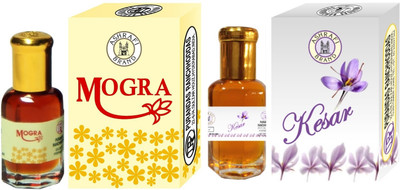 

Purandas ranchhoddas Kesar & Mogra Attar - 12ml Each Gift Set(Set of 2)