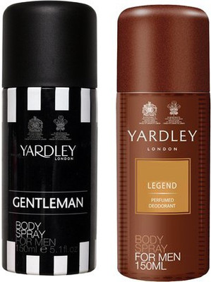 

Yardley london Gentleman and Legend Combo Set(Set of 2)